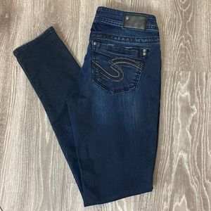 Silver Aiko Mid Skinny.Sz 27